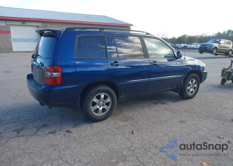 2004 Toyota Highlander V6 z USA, uszkodzony, nr VIN JTEEP21A940059294